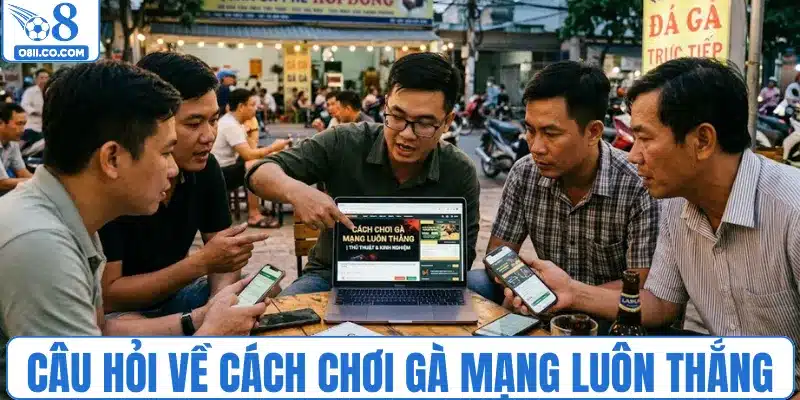Câu hỏi về cách chơi gà mạng luôn thắng