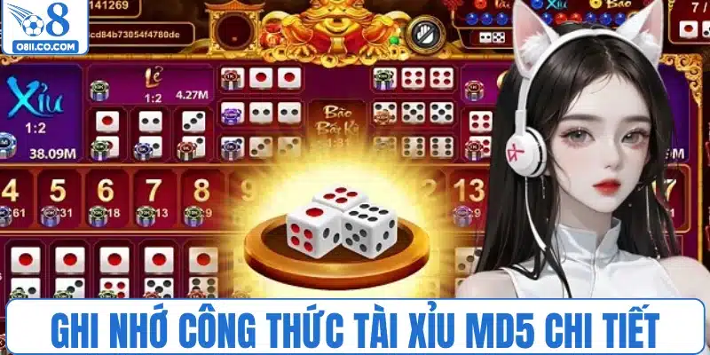 Ghi nhớ công thức tài xỉu MD5 chi tiết