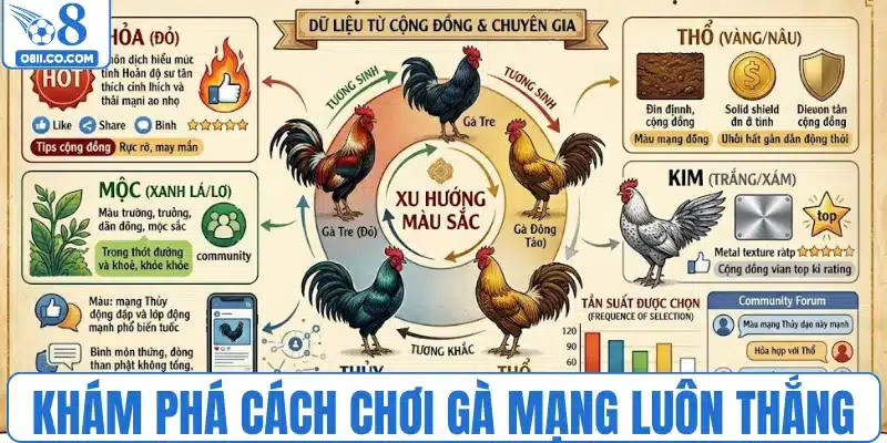 Khám phá cách chơi gà mạng luôn thắng