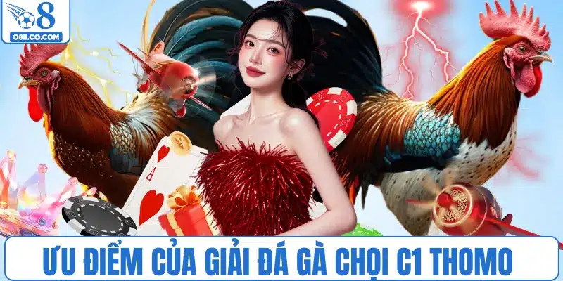 Ưu điểm của giải đá gà chọi C1 Thomo 