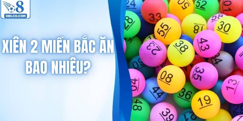 Xiên 2 Miền Bắc Ăn Bao Nhiêu? Chốt Lô Trúng Đậm Tại O8